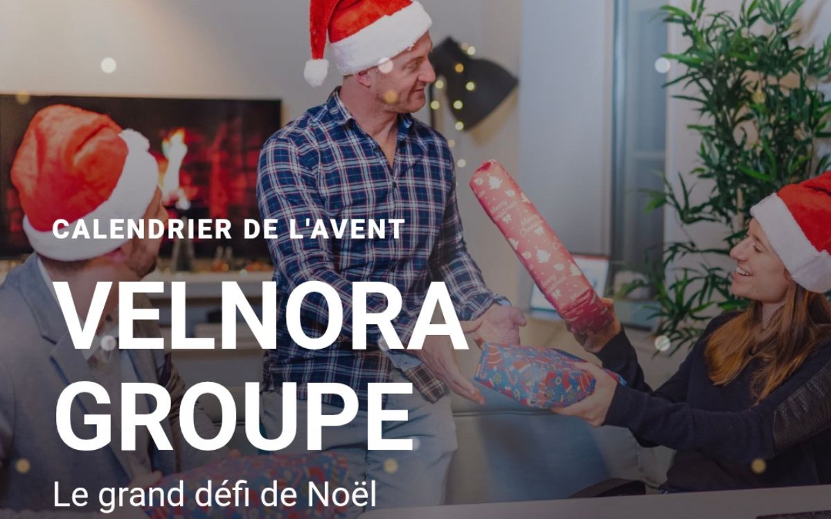 Aperçu du calendrier digital de Noël en entreprise