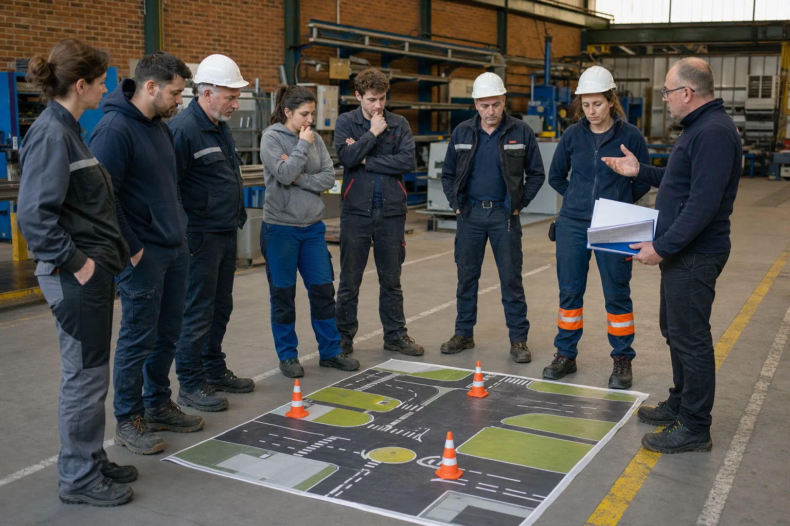 Atelier collectif de prévention lors d'un Safety Day