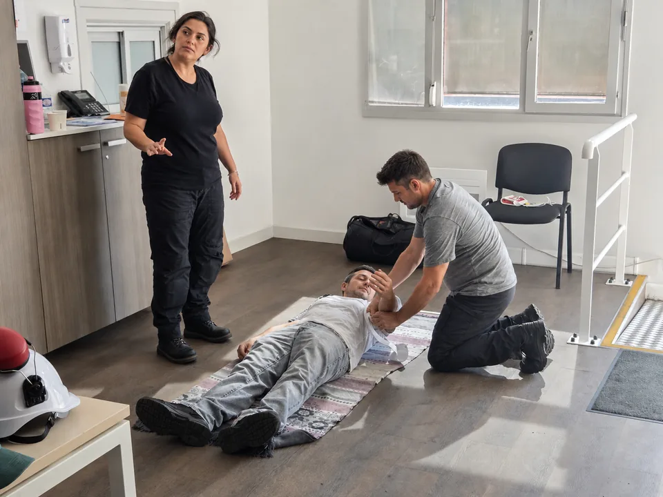 Photographie d’un atelier de premiers secours pendant le Safety Day de Soissons
