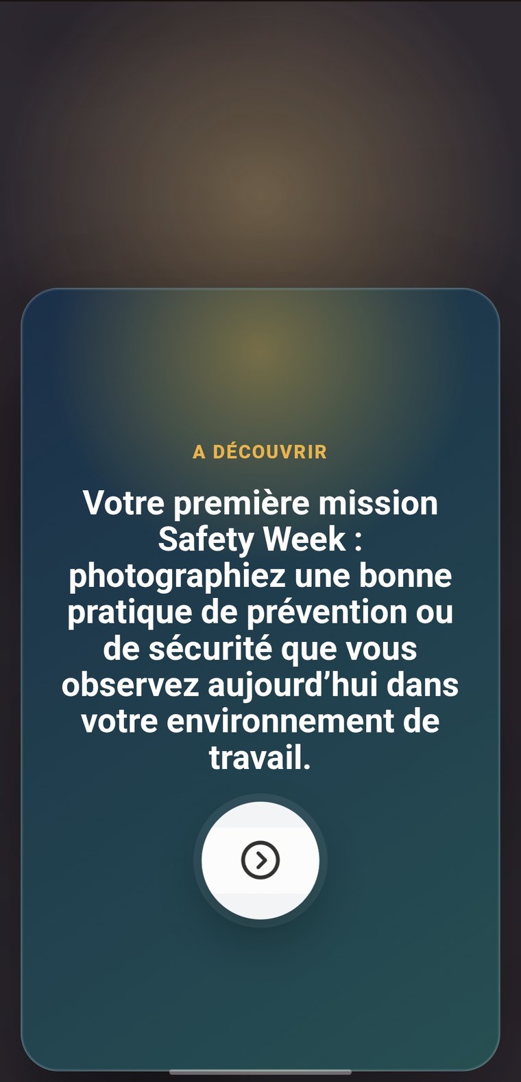 Mission prévention dans une case Safety Week